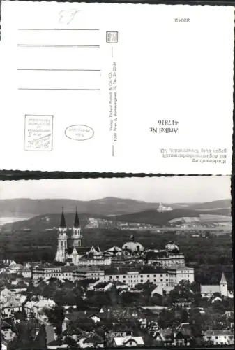 417816,Klosterneuburg m. Augustinerchorherrenstift u. Burg Kreuzenstein