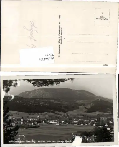 77937,Sommerfrische Piesting m. Hohen Wand