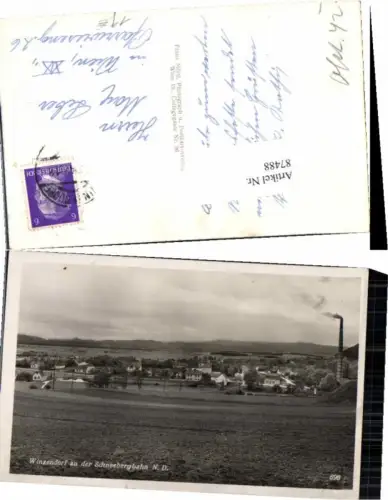 87488,Winzendorf a.d. Schneebergbahn 1938