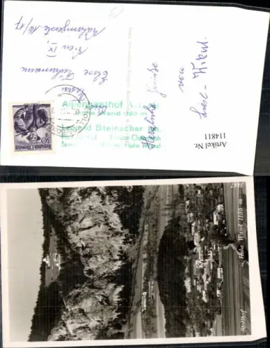 114811,Stollhof m. Hohen Wand 1945