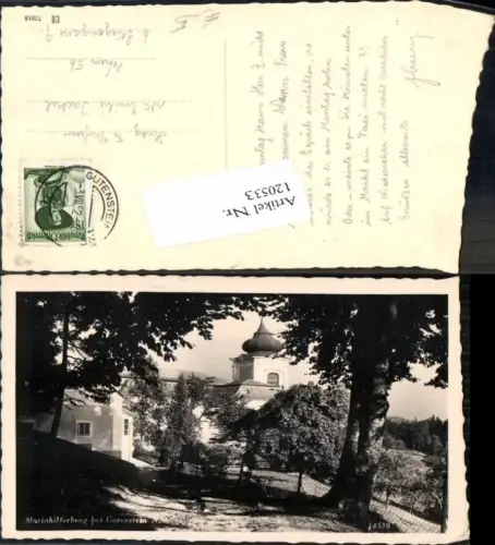 120533,Mariahilferberg bei Gutenstein Kirche