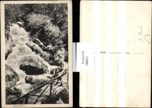 188611,Mirafälle b. Pernitz Wasserfall