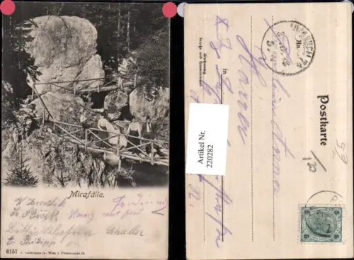 220282,Mirafälle Myrafälle b. Muggendorf