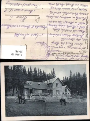 234781,Unterberg-Schutzhaus d. Österreichischen Touristenklub b. Muggendorf