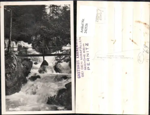 242526,Mirafälle Myrafälle Partie b. Pernitz Muggendorf