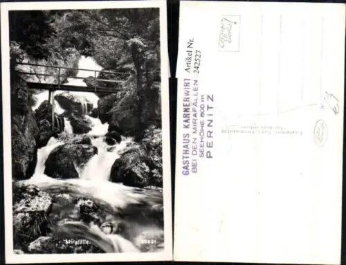 242527,Mirafälle Myrafälle Partie b. Pernitz Muggendorf