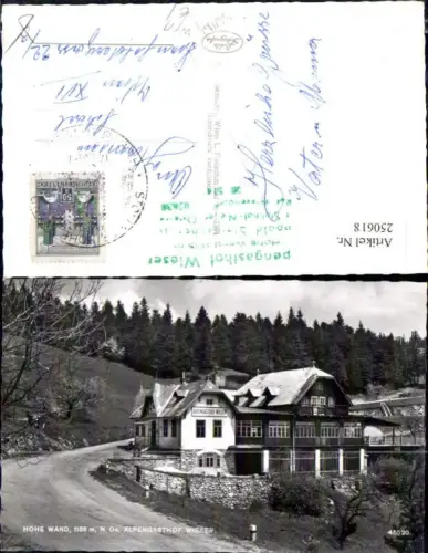 250618,Hohe Wand Alpengasthof Wieser b. Stollhof