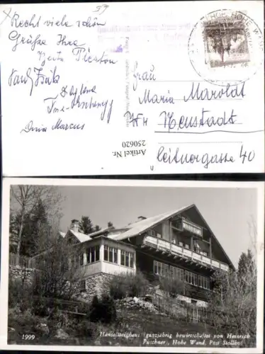 250620,Hohe Wand b. Stollhof Hanselsteighaus Gasthaus