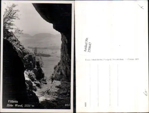 250647,Hohe Wand b. Stollhof Völlerin Partie