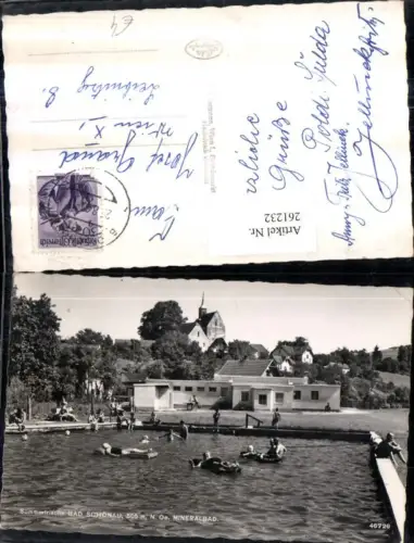 261232,Bad Schönau Mineralbad Schwimmbad Freibad Kirche