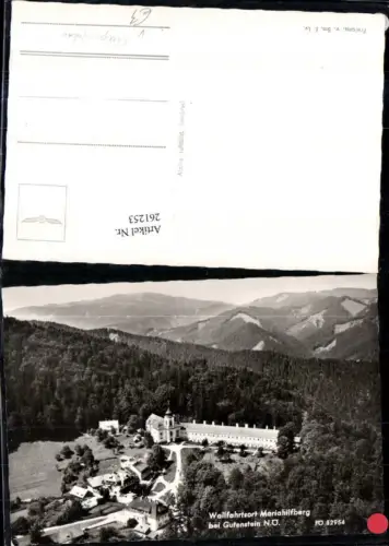 261253,Mariahilfberg Totale b. Gutenstein Kirche Fliegeraufnahme pub Alpine Luftbild 52954