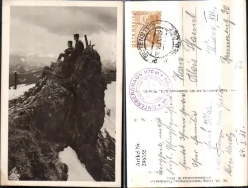 296355,Am Unterberggipfel Bergkulisse Felsen b. Pernitz