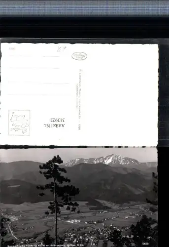 313922,Pernitz Totale m. Schneeberg Bergkulisse
