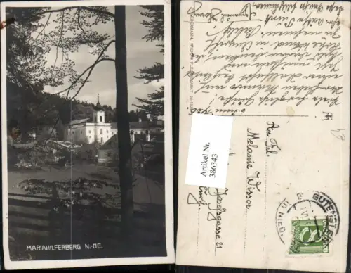 386343,Mariahilferberg Mariahilfberg b. Gutenstein Kirche
