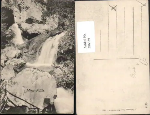 386359,Mira-Fälle Myrafälle b. Muggendorf Wasserfall