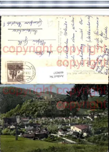 469037,Kirchschlag in d. Buckligen Welt Totale m. Passionsspielhaus