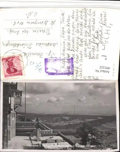 495322,Blick v. Herrgottschnitzerhaus a. d. Wandeck b. Stollhof Hohe Wand