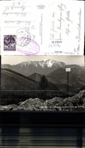 561631,Foto Ak Hohe Wand Kleine Kanzel m. Schneeberg