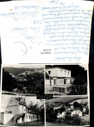 617229,Mehrbild Ak Bad Erlach Klingfurth Pension Hendling