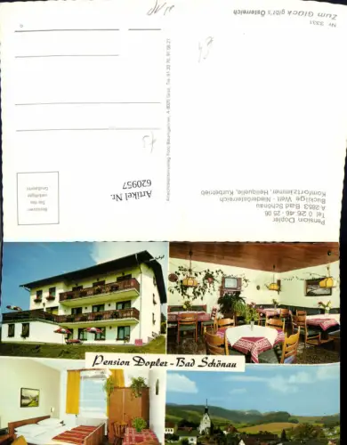 620957,Mehrbild Ak Bad Schönau Pension Dopler