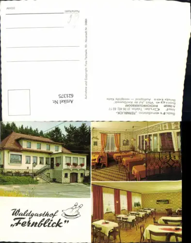 621375,Mehrbild Ak Hochwolkersdorf Gasthaus Fernblick