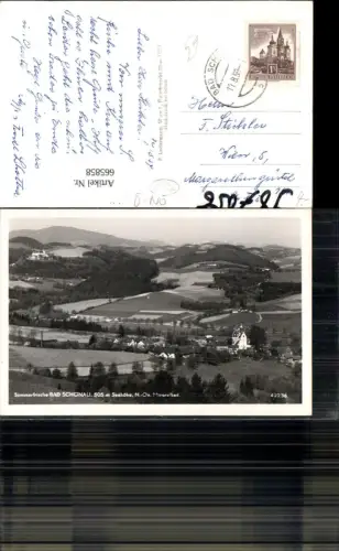 665858,Foto Ak Bad Schönau Ansicht