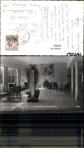 665895,Foto Ak Bad Schönau Kohlensäurebad Innenansicht
