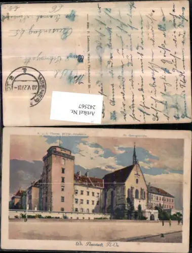 242567,Wiener Neustadt St. Georgskirche u. Militär-Akademie