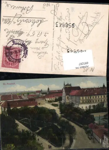 693287 Wiener Neustadt Partie pub Kuderna 1451 gel Lobositz Elbe Böhmen