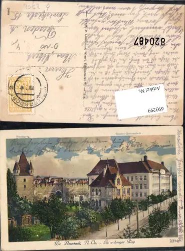 693299 Wiener Neustadt Babenberger Ring pub Ledermann 17155