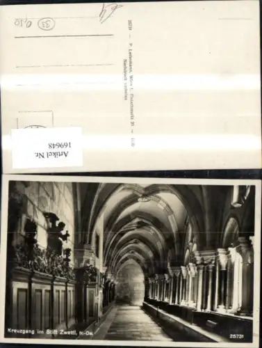 169648,Zwettl Stift Zwettl Kreuzgang