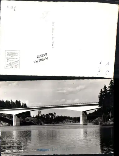 647592,Ruine Ottenstein Stausseebrücke Brücke Lichtenfels Zwettl