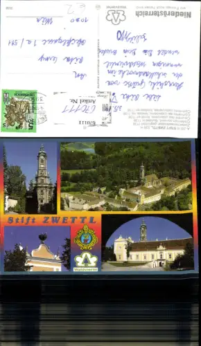 670111,Mehrbild Ak Stift Zwettl Waldviertel