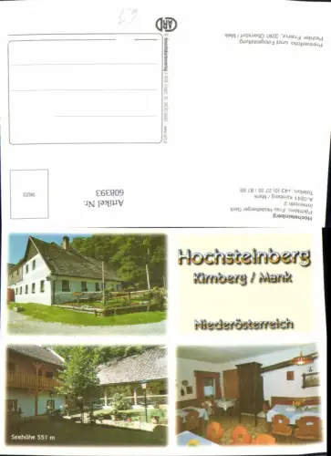 608393,Mehrbild Ak Kirnberg Mank Hochsteinberg