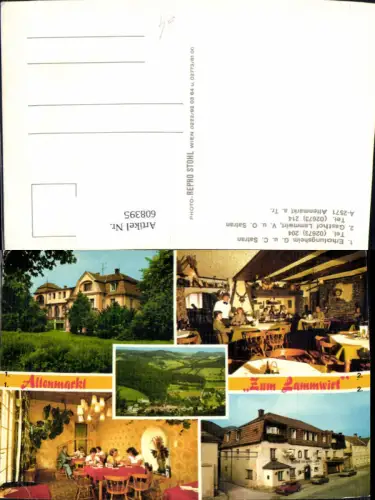 608395,Mehrbild Ak Altenmarkt a. d. Triesting Erholungsheim Gasthof Lammwirt