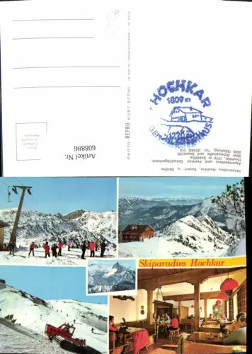 608886,Mehrbild Ak Göstling a. d. Ybbs Alpengasthof Geischlägerhaus Hochkar Wintersport Ski Pistenraupe