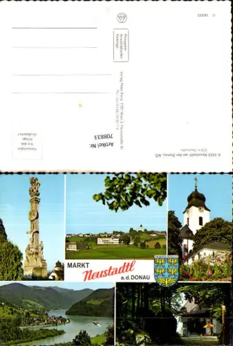 708833 Mehrbild AK Neustadtl a. d. Donau Ansichten