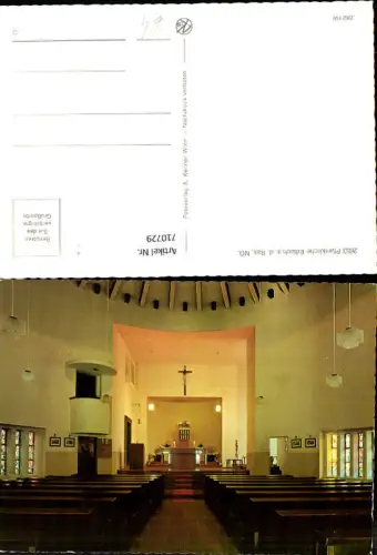 710729 Edlach a. d. Rax Pfarrkirche Innenansicht