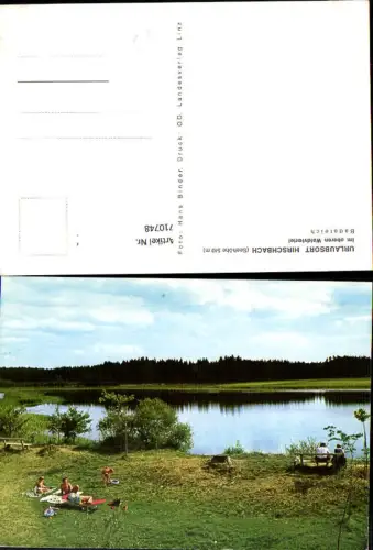 710748 Hirschbach Waldviertel Badeteich b. Zwettl