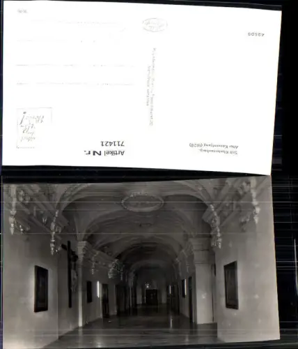 711421 Foto AK Stift Klosterneuburg Alter Konventgang Detailansicht