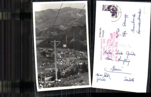 711429 Foto AK Türnitz mit Berglift Ansicht