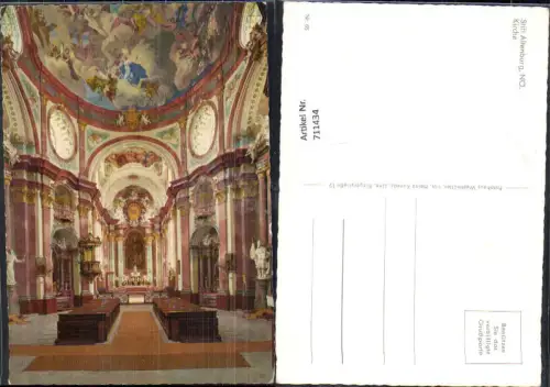 711434 Stift Altenburg Kirche Inneres
