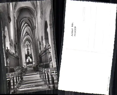 711439 Foto AK Stift Heiligenkreuz Inneres d. Kirche