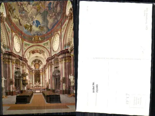 711443 Stift Altenburg Kirche Inneres