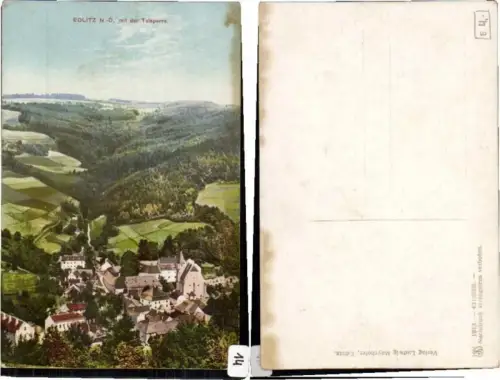 61498,Edlitz bei Reichenau m Talsperre 1913