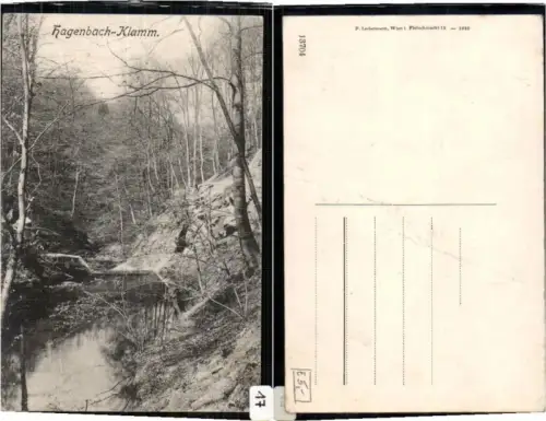 61558,Hagenbachklamm bei St Andrä Wördern 1910