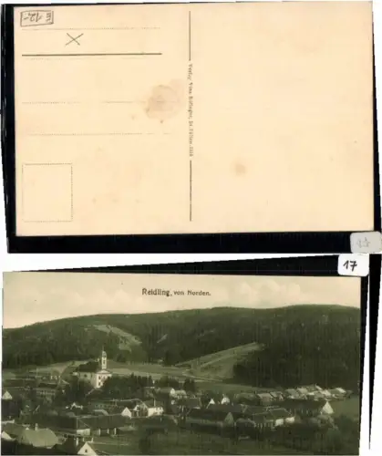 61587,Reidling von Norden Sitzenberg 1915