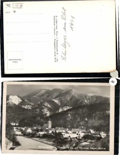 62583,Türnitz m. Türnitzer Höger 1941