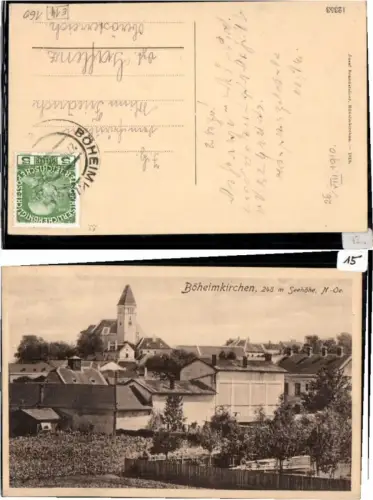 63665,tolle AK Böheimkirchen b. St Pölten Teilansicht 1920