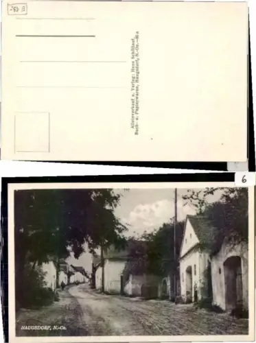 64225,Haugsdorf Strassenpartie im Ort